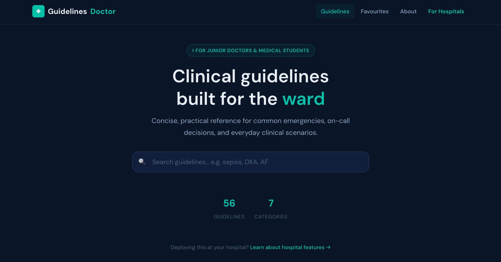 Guidelines.Doctor