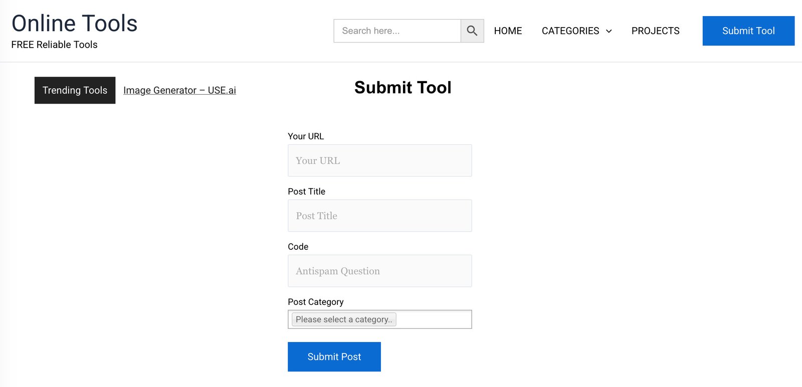 Online Tools